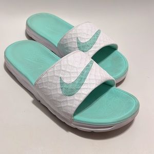 NIKE SLIDES 8 Mint Green/Aqua